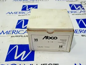 Abco 03220 T6 Tubular Lamps 120v 25 Watt Lot Of