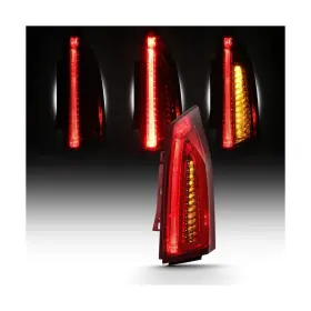 Ac-a-j-caats13-led-or Acanii - For 2013-2018 Cadillac Ats 4-sedan Led Tail Light Brake Lamp Replace Ac-a-j-caats13-led-or Acanii - For 2013-2018 Cadillac Ats 4-sedan Led Tail Light Brake Lamp Replace