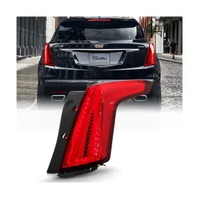 Acanii Ac-a-j-caxt517r-oe-r - For 2017-2019 Cadillac Xt5 All Red Lens Led Tail Light Brake Lamp As