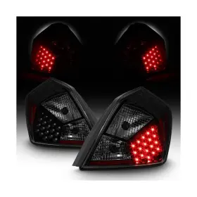 Ac-a-j-na07-4d-led-bsm Acanii - For Black Housing Smoke Lens 2007-2012 Nissan Altima Sedan Led Tail Ac-a-j-na07-4d-led-bsm Acanii - For Black Housing Smoke Lens 2007-2012 Nissan Altima Sedan Led Tail
