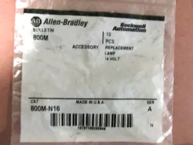 800m-n16 Allen-bradley Cat Bulletin 800m Replacement Bulbs 10 Pcs -new