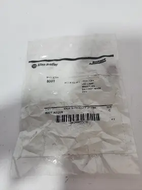 Allen-bradley 800t-n321r Allen-bradley Ser C Led Lamp Miniature Bayonet Base Red