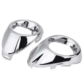 Aramoxw4gqp7fdyn Aramox Front Bumper Fog Light Cover Chrome-plated Abs Plastic Bezel Trim Co