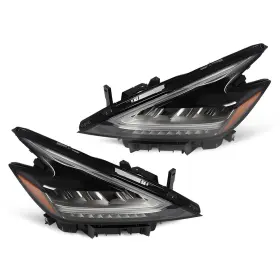 Aspaton Ap-503724-932576-st Pair Headlights Assembly With Drl Compatible Murano Sv/s/sl/platinum 2019 2
