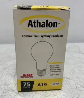 75a19 Athalon 75a19/src/ath Commercial Light Bulb 75 Watt
