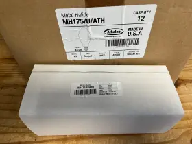 Mh175w Athalon Usa Mh175w/u/ed28 Mh175 Mogul Base E39 Clear Metal Halide Lamp Ed28 Shape 12- Pack