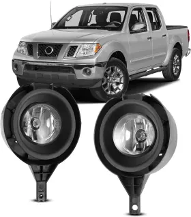 Autofree Af30-0406 Fog Lights Assembly Compatible With Nissan Frontier 2005-2019 Metal Bumper Only
