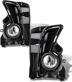 Autowiki 681013044122 Fog Lights For 2017-2019 Toyota Highlander Oem Replacement Lamps Cl