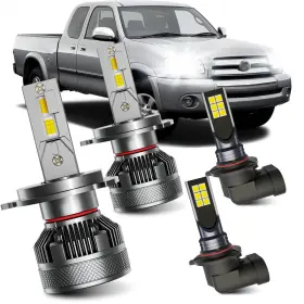 Awalited B0csyy88l6 Fits For 2000-2006 Toyota Tundra High Beam Fog Lights Bulbs Combo Pack