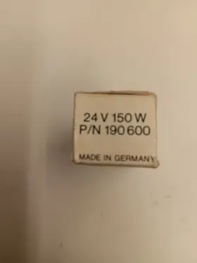 190600 Bell & Howell Co. And Lamp Incandescent 24v 150w