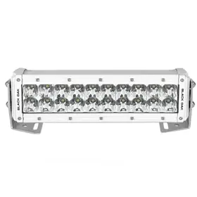 10cm-d5os Black Oak Led Pro Series 3.0 Double Row 10 Inch Light Bar Combo Optics White Housing #3