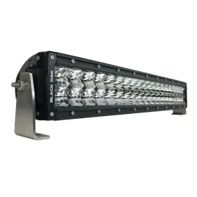 20cc-d5os Black Oak Led 20 Inch Light Bar Combo Optic Curved Double Row 5w Housing