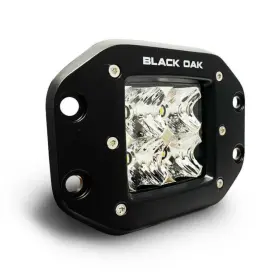 2f-fpod10cr Black Oak Led Flush Flood Optics Pod Mount Light 10 Watt Cree Housing #2
