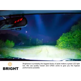 50c-s5os Black Oak Led 50 Inch Single Row Combo Optics Pro Series 3.0 Light Bar #3