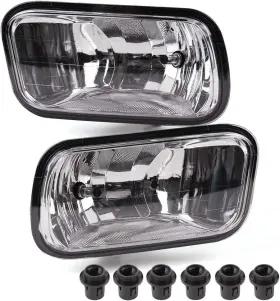 02hla3705bwtpit Branded Front Bumper Fog Light Compatible With 2011-2012 Ram 1500 2500 3500/2010 Dodge