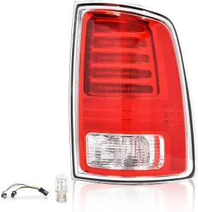 02rla3724awtr Branded Right Side Tail Light With Bulbs Fit Dodge Ram 1500 2013-2018/2500 3500 2014-2018