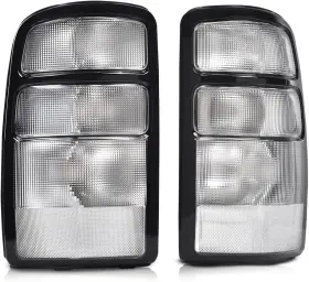 02rla4506awt-tnxj Branded Tail Lights Assembly Rear Brake Lamps Fit For 2000-2006 Chevy Tahoe Suburban 150