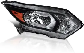 2lh-hrv15gb-r-rs Branded Right Side Glossy Black Headlight Compatible With 2016-2018 Honda Hr-v Headlamp