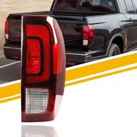 33500t6za03 Branded Right Passenger Side Led Tail Light Assembly For 2017-2023 Honda Ridgeline Rear