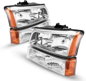 Branded 5630lah3190us Headlight Assembly Replacement For 2003-2006 Silverado 1500/2500 Hd/3500 2005