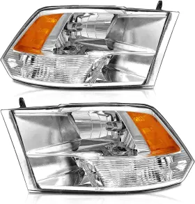 Axl-dpu20009885 Branded Headlights Assembly For 2009-2018 Dodge Ram 1500 2010-2018 2500/3500