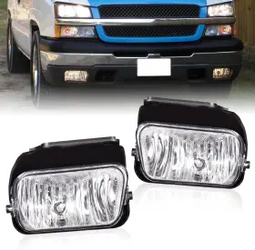 Be115 Branded Fog Lights Compatible With 2003 2004 2005 2006 2007 Chevy Silverado1500 2500 350