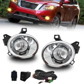 Bona-ns-446 Branded Fog Lights For 2013-2016 Nissan Pathfinder With Halogen Bulbs And Assem