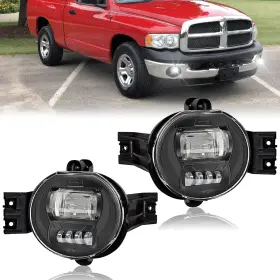 Ch-dg-920l Branded Led Fog Lights For 2002 2003 2004 2005 2006 2007 2008 Ram 1500 2500 3500 Bumper