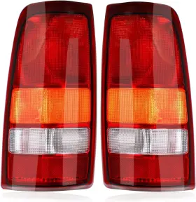 Cowd3121zh Branded Tail Lights Assembly Compatible With 1999-2002 Chevy Silverado 1500 2500 3500 Hd