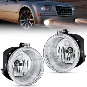 Fog-i80 Branded Fog Light For 2005 2006 2007 2008 2009 2010 Dodge Dakota Durango Jeep Commander