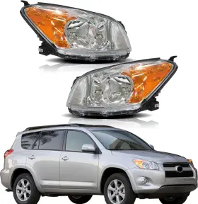 Branded Ge-7453414-854017-cs Headlights Repalcement For 2009 2010 2011 2012 Rav4 Headlamps Headlight Assembly