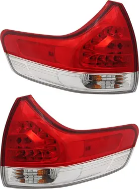 Branded Gs-a09981 For Toyota Sienna Base/l/le/limited/xle Tail Lights Lamps Set 2011 2012 2013 201