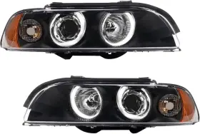 Bm2502118 Branded Hla71000 Headlight Assembly Compatible With Bmw 528i 540i 1997-2000 Bm2502108 B
