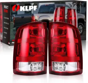 Lxcwd0101 Branded Rear Brake Tail Light Compatible With 2007-2014 Gmc Sierra 1500 2500hd 3500hd Re