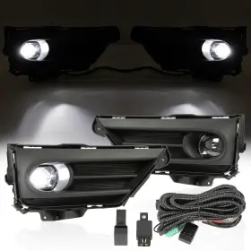 Mo-1880 Branded Led Fog Lights Compatible With 2020-2022 Honda Cr-v Crv Front Lamps Replacem