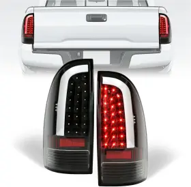 Branded Mo-569 Led Tail Lights Compatible With 2005-2015 Toyota Tacoma C-type Tube Bar Tai