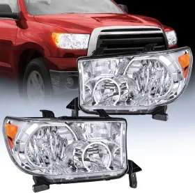 Branded Na741 Headlight Assembly For 2007 2008 2009 2010 2011 2012 2013 Toyota Tundra 2008-20