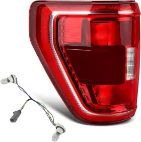 Ssttl250320238-sa Branded Tail Lights Compatible With 2021 2022 2023 Ford F150 Xl Xlt Stx Halogen New