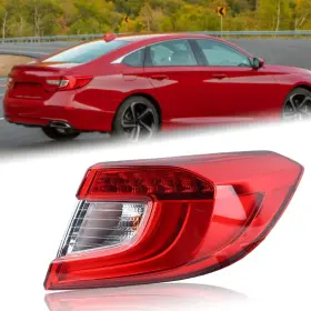 Branded Sywd26 Led Tail Light Rear Lamp Assembly Compatible For 2018-2022 Honda Accord Sedan Ri