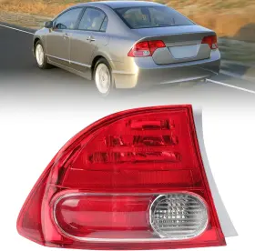 T8609461 Branded Tail Light Lens For 2006 2007 2008 Honda Civic 4-door Sedan/hybrid Driver Side H