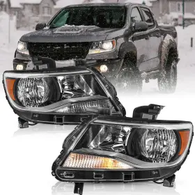 Td-hl-cald-15-22-lr Branded Oe Style Fits For 2015-2022 Chevy Colorado Halogen Headlight Assembly
