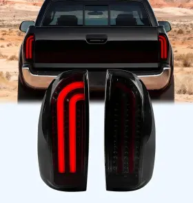 Branded Tm0-1 Tail Lights Fit For Toyota Tacoma 2005-2015 Led Brake Reverse Rear Lamp Smoke