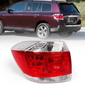 Branded Tohd0002 Left Tail Light For Toyota Highlander 2011-2013 Driver Side Halogen Taillight La