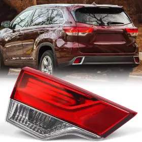Tohd0007 Branded Left Inner Tail Light For Toyota Highlander 2017-2019 Driver Side Led Taillight