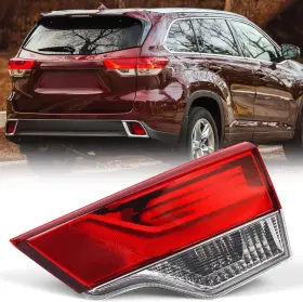 Tohd0010 Branded Right Inner Tail Light For Toyota Highlander 2017-2019 Passenger Side Led Tailli
