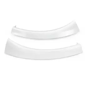 Brisunshine 754175486120 Headlight Fillers Driving Headlamp Molding Panel Bezel Pair For Ram