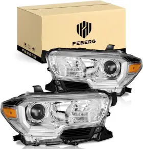 Fb-tytc16-00-fbm-1 Brisunshine Oe Style Anti-yellowing Halogen Headlights Compatible With 2016-2023 Tacoma Fb-tytc16-00-fbm-1 Brisunshine Oe Style Anti-yellowing Halogen Headlights Compatible With 2016-2023 Tacoma