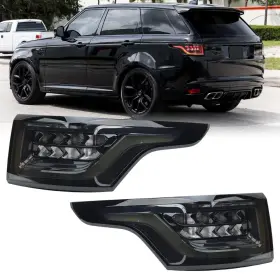 H860696 Brisunshine Smoked Led Tail Lights For Range Rover Sport 2014-2021 Sequential Turn Signal