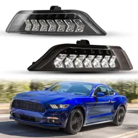 Brisunshine Lix-nd-wj8025-0640j-09 Fog Lights For Ford Mustang 2015-17 Lamp Set Driving Light Assembly