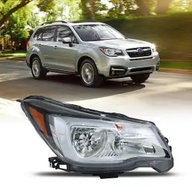 Brisunshine Su2503158 Headlight Assembly Compatible With Forester Led 5 Bulbs Right Passenger Side